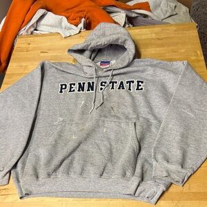 Thrashed Champion Gray Penn State Hoodie
